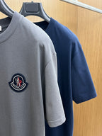 Moncle! short-sleeved crew-neck T-shirt