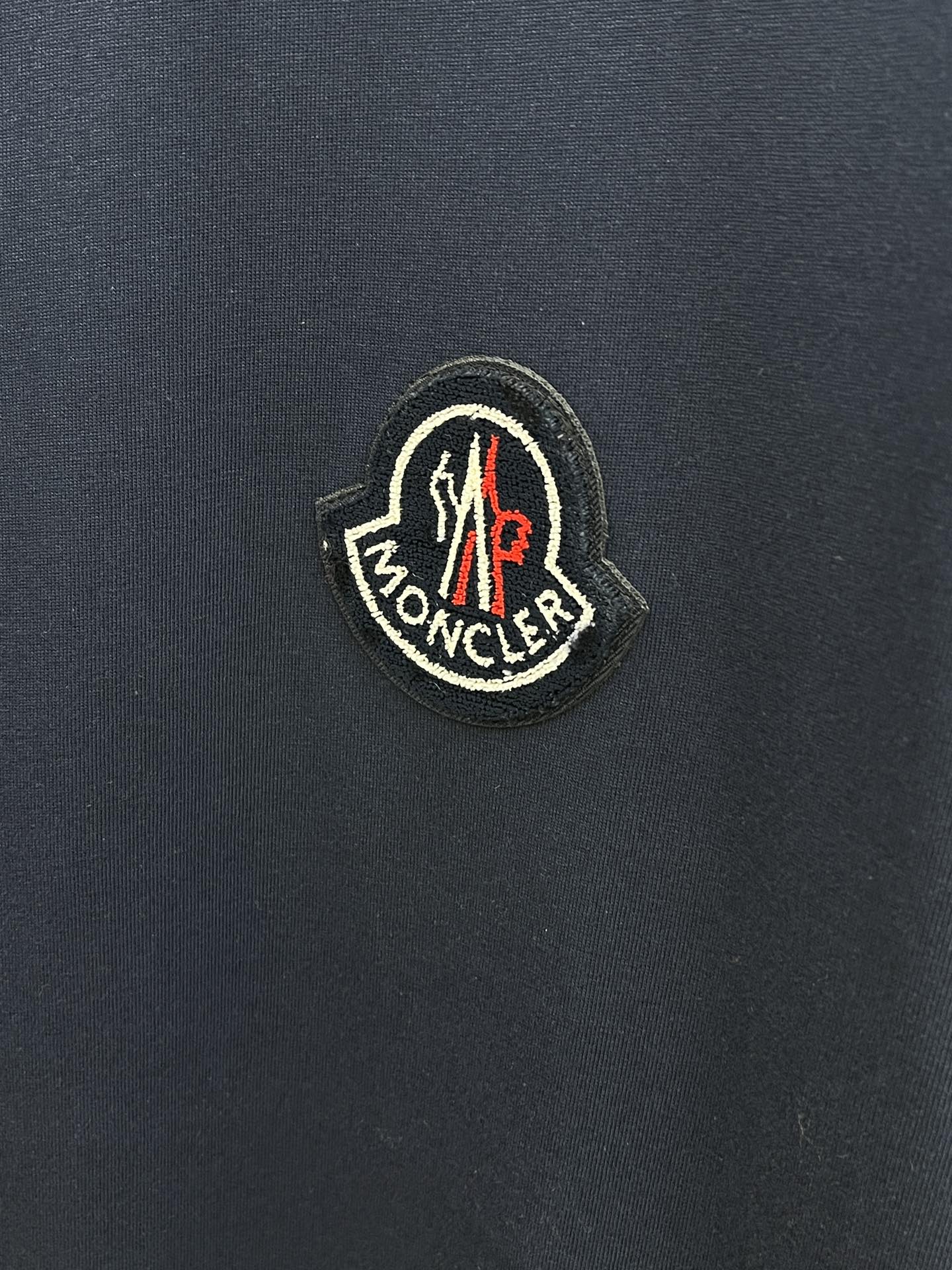 Moncle! short-sleeved crew-neck T-shirt
