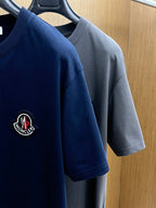 Moncle! short-sleeved crew-neck T-shirt