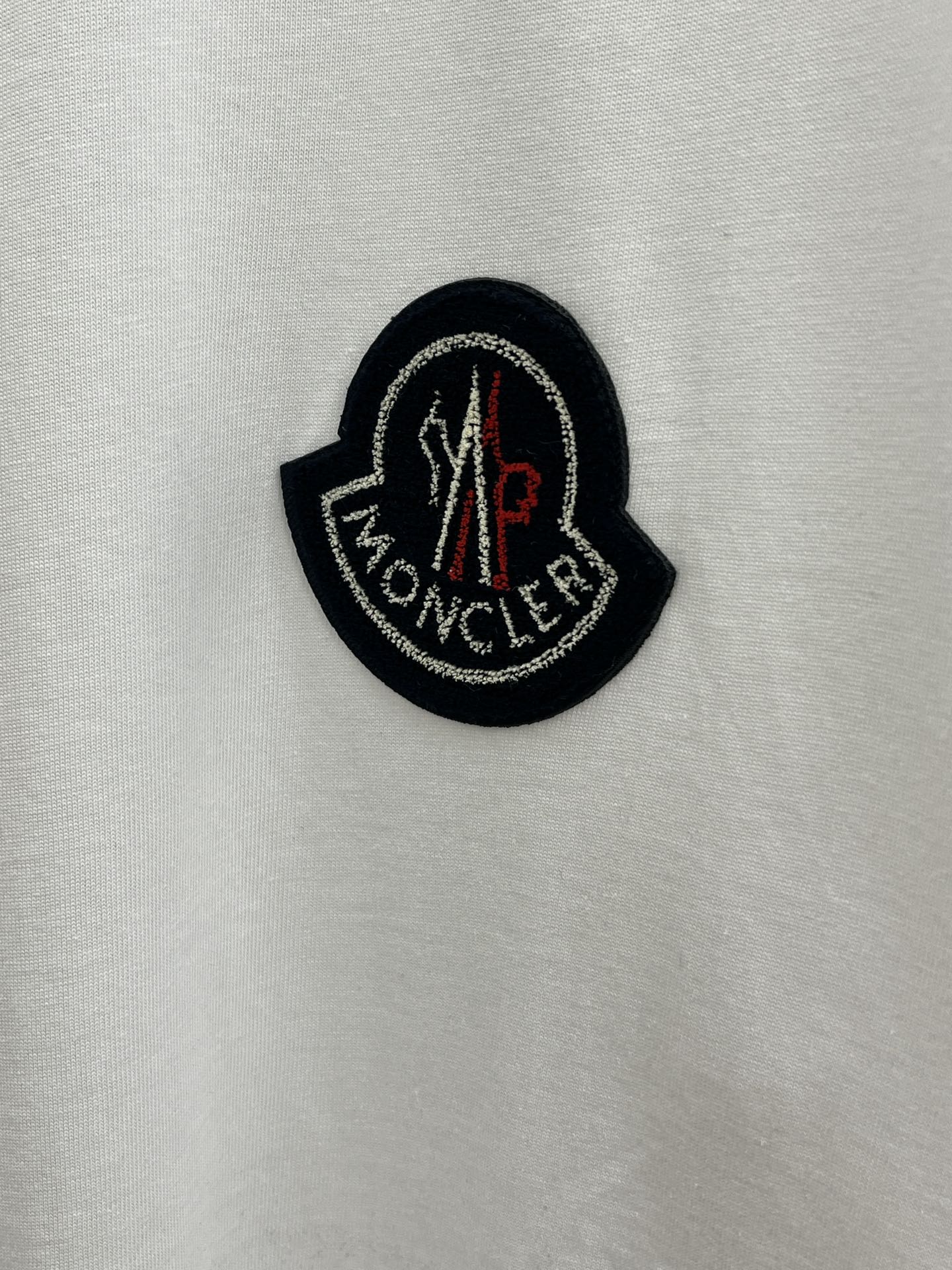 Moncle! short-sleeved crew-neck T-shirt