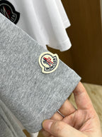 Moncle! short-sleeved crew-neck T-shirt