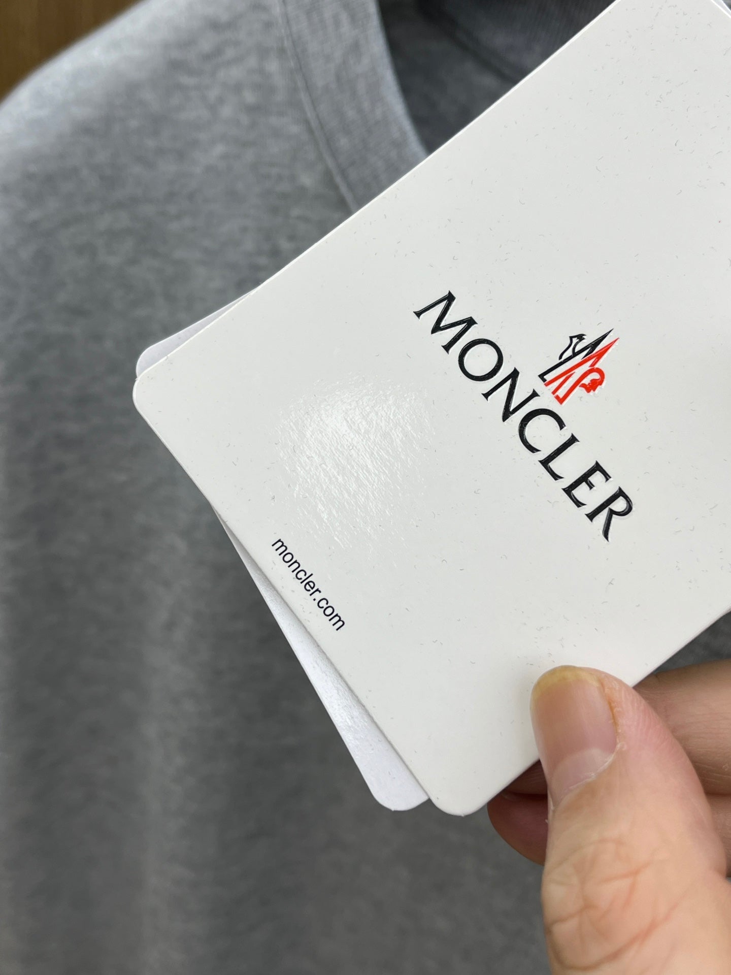Moncle! short-sleeved crew-neck T-shirt