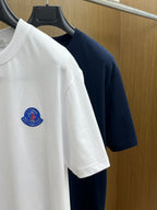 Moncle! short-sleeved crew-neck T-shirt