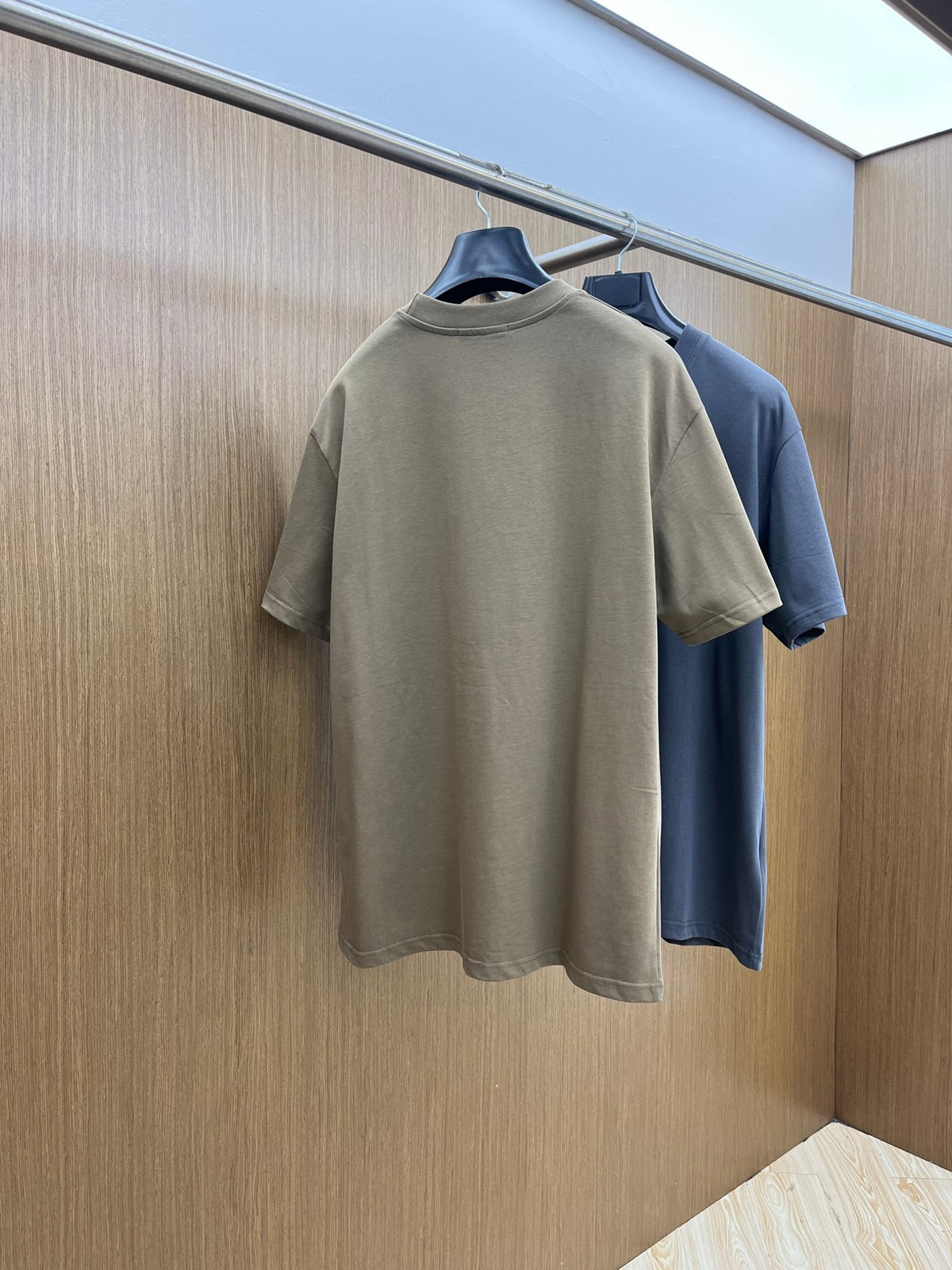 Moncle! short-sleeved crew-neck T-shirt