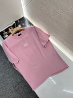Balenciag! Logo-Embroidered short-sleeve T-shirt