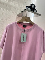 Balenciag! Logo-Embroidered short-sleeve T-shirt