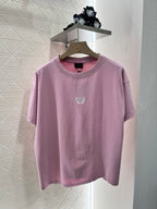 Balenciag! Logo-Embroidered short-sleeve T-shirt