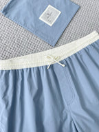 Brunello Cucinel! Straight-Leg Mid-Length Logo-Print Swim Short