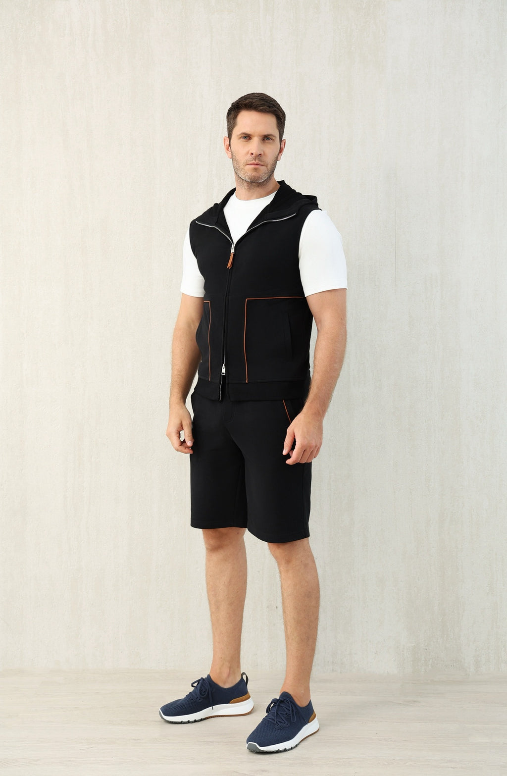 Brunello Cucinel! Cotton shorts
