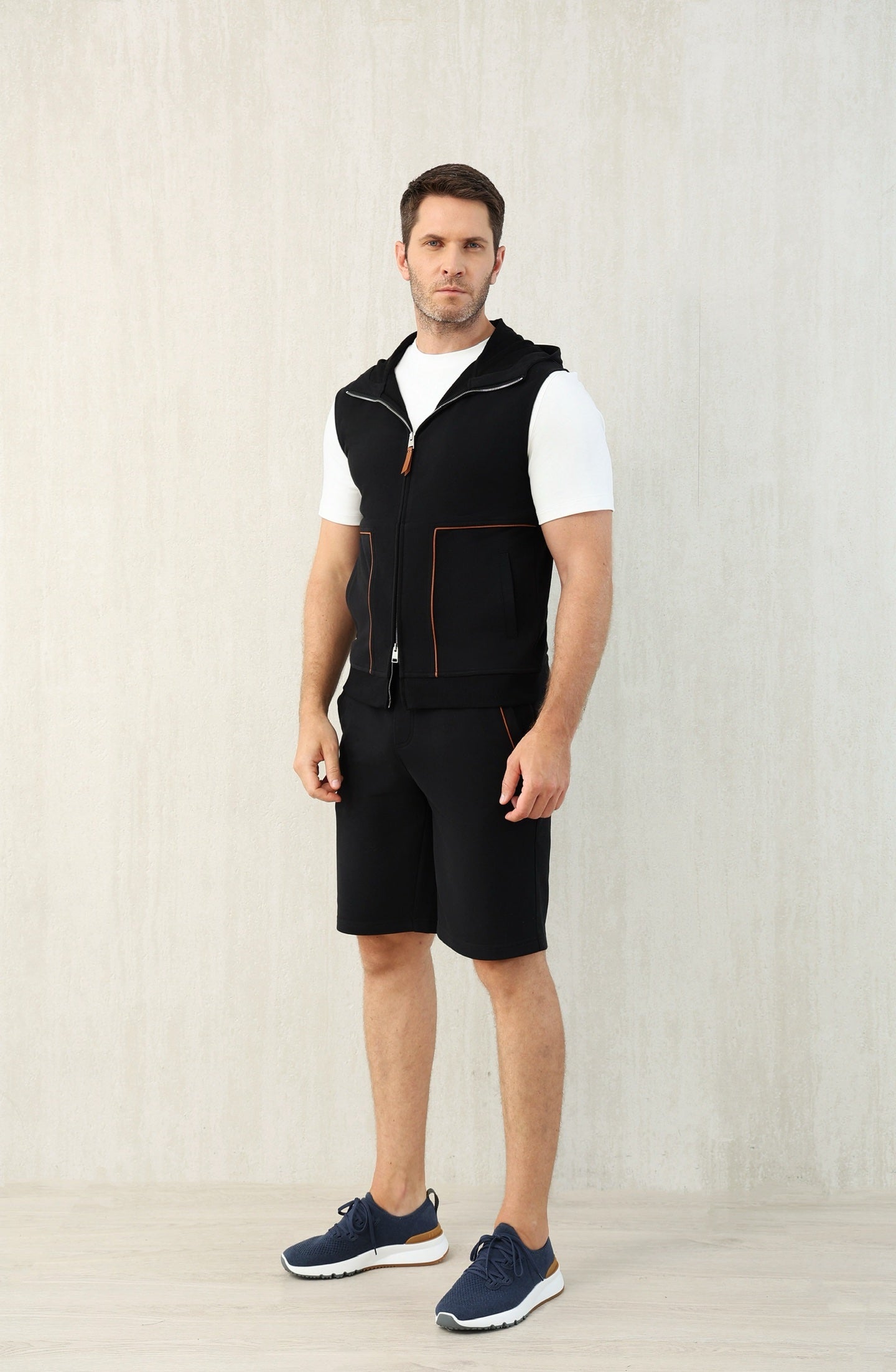 Brunello Cucinel! Cotton shorts