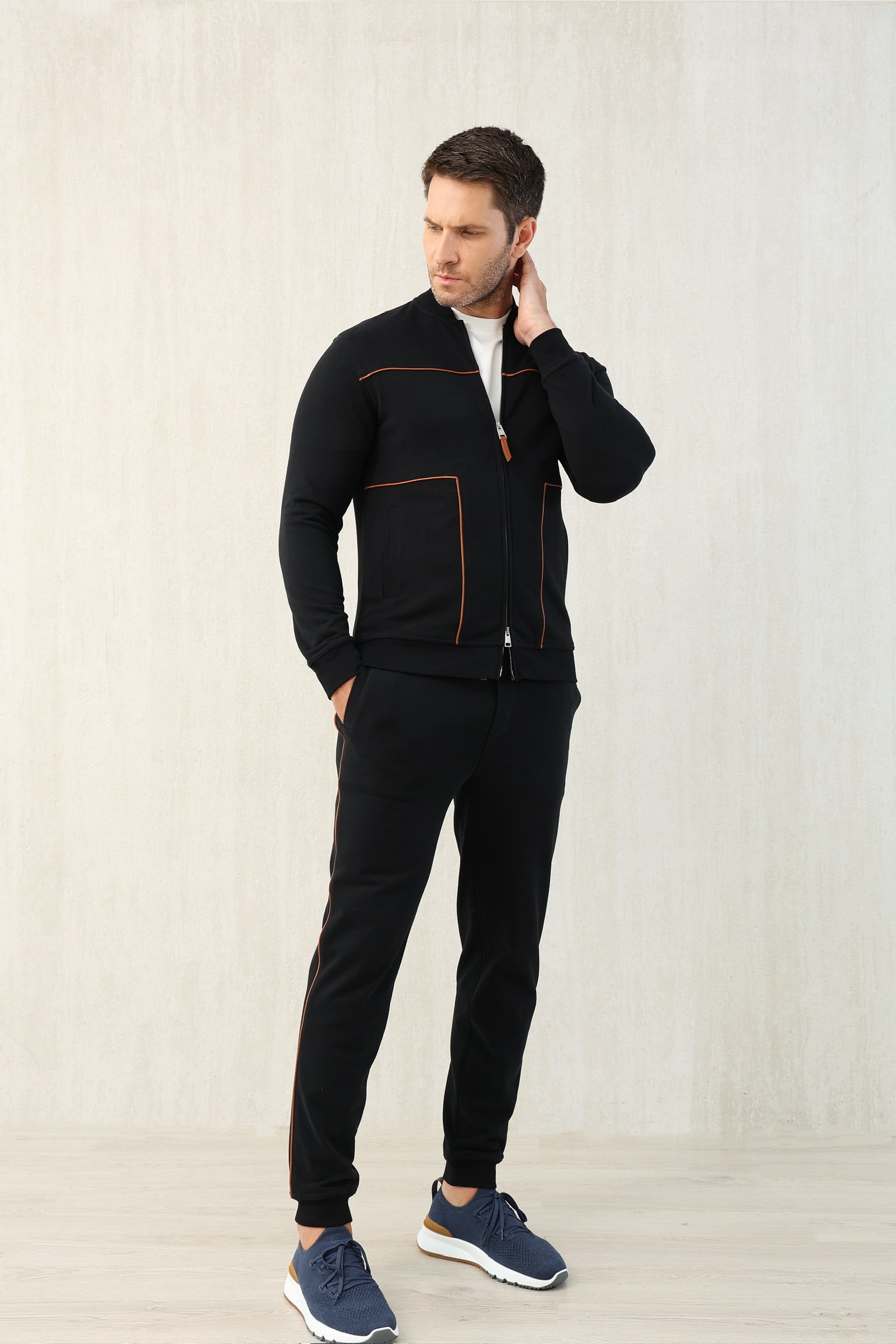 Brunello Cucinel! French Terry Trousers
