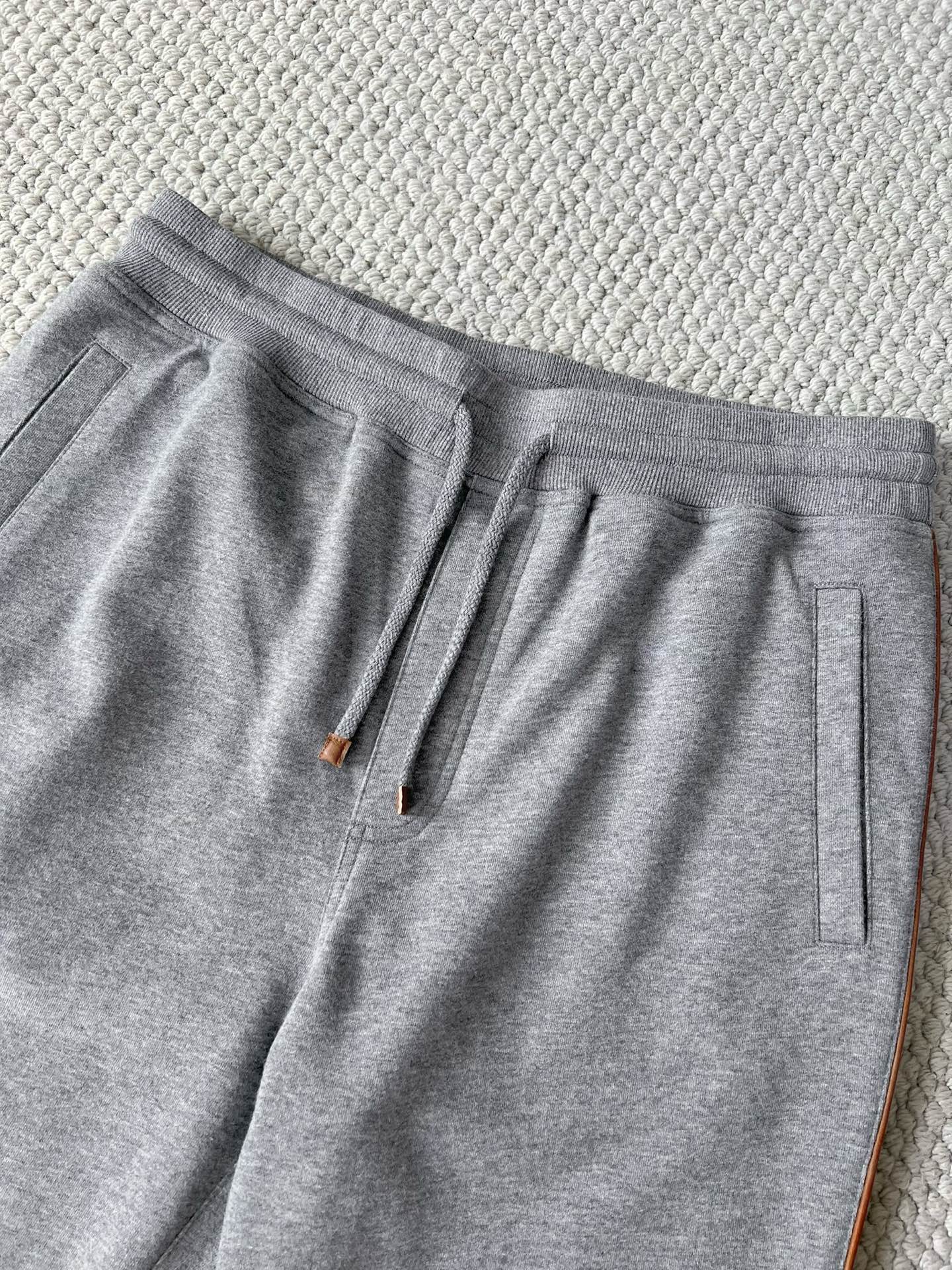 Brunello Cucinel! French Terry Trousers