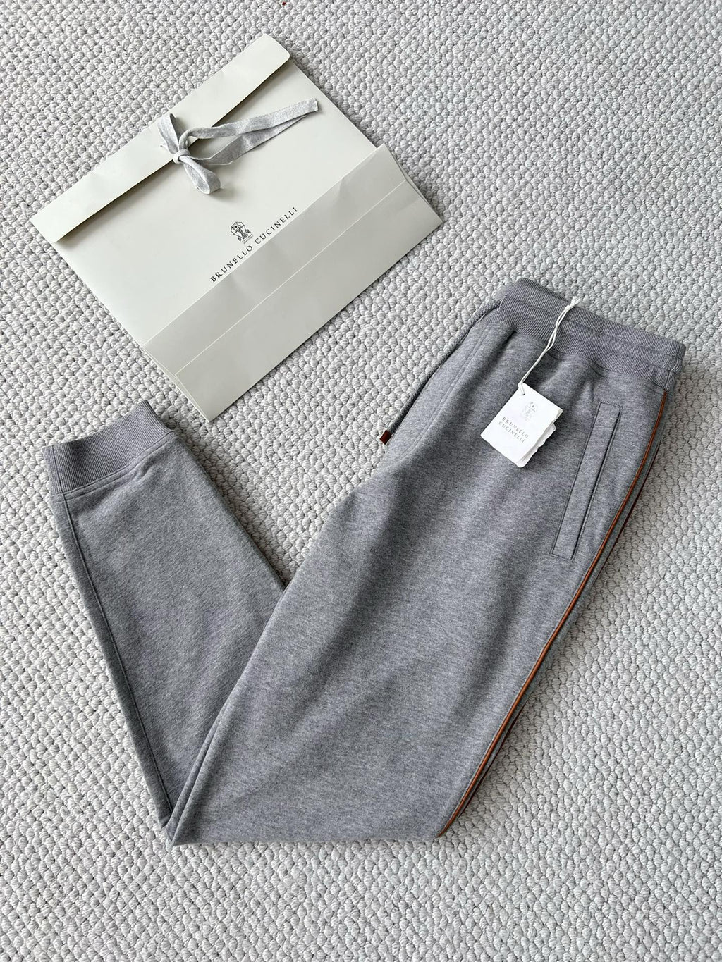 Brunello Cucinel! French Terry Trousers