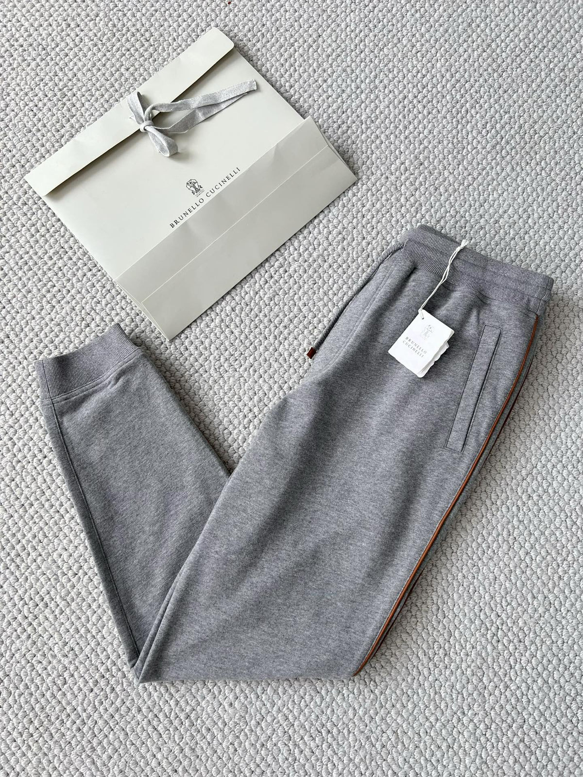 Brunello Cucinel! French Terry Trousers