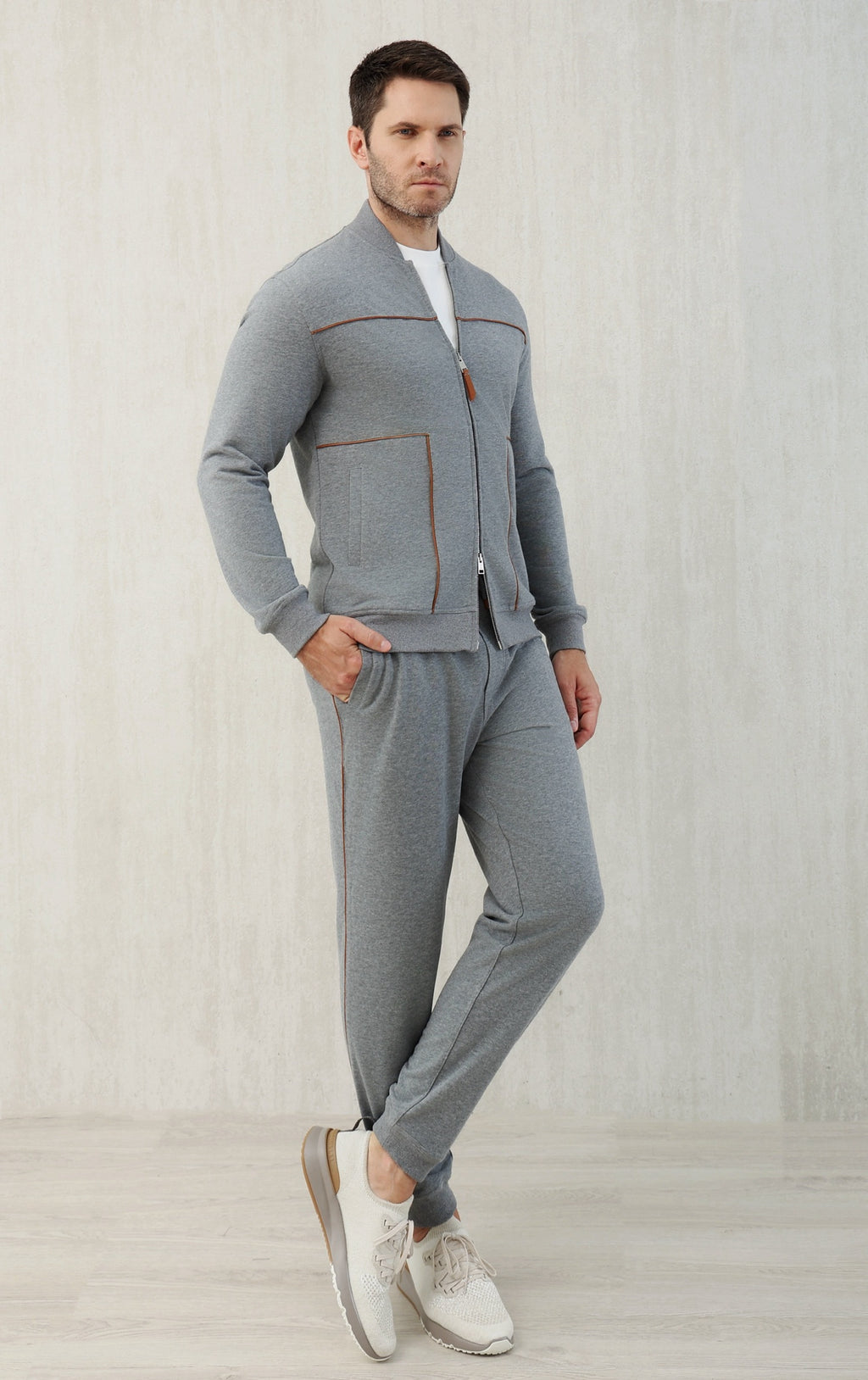Brunello Cucinel! French Terry Trousers