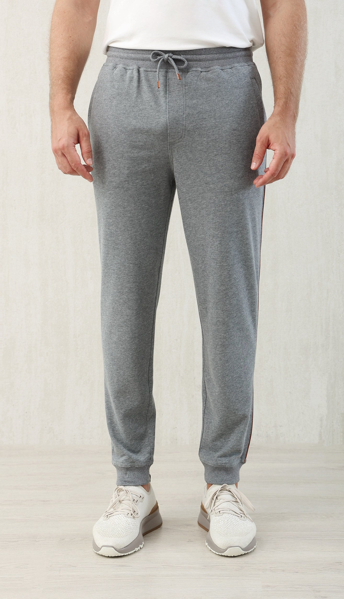 Brunello Cucinel! French Terry Trousers