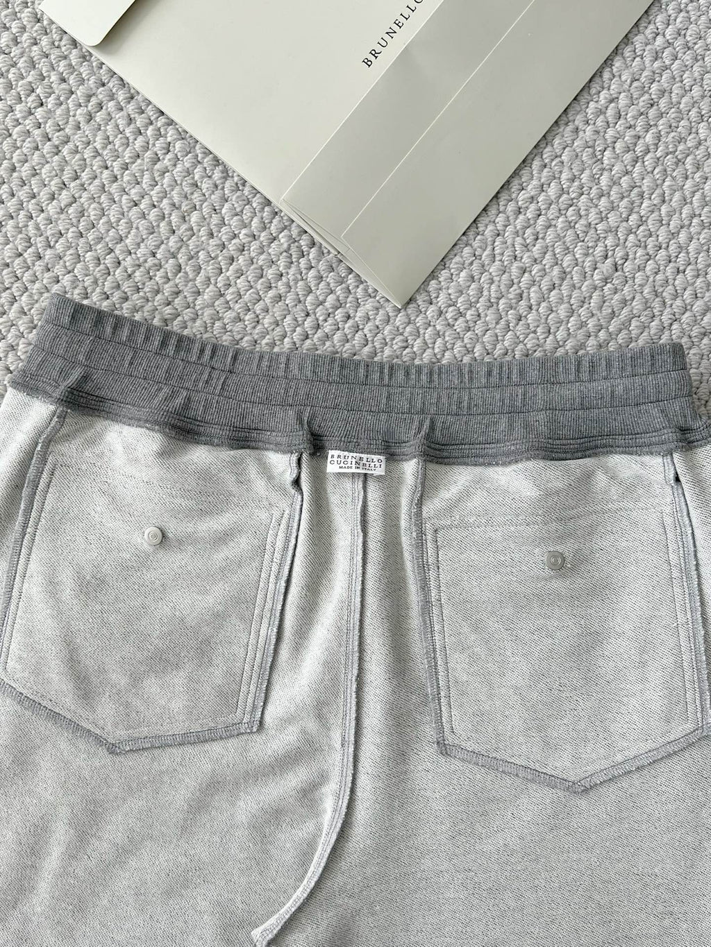 Brunello Cucinel! Cotton shorts