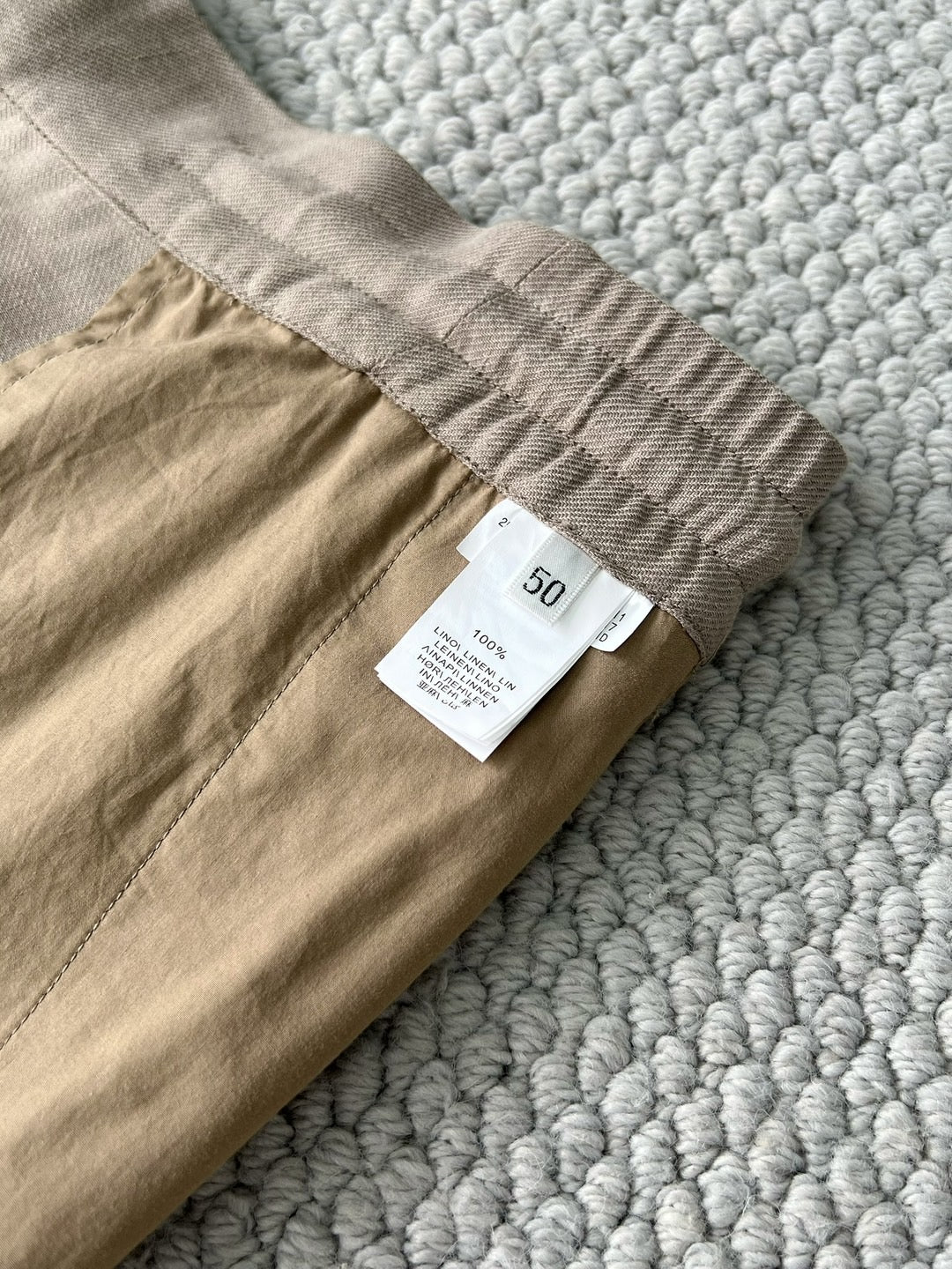 Brunello Cucinel! Bermuda shorts with drawstring