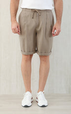 Brunello Cucinel! Bermuda shorts with drawstring