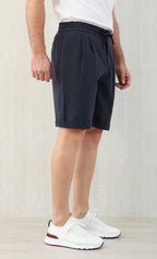 Brunello Cucinel! Bermuda shorts with drawstring