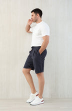Brunello Cucinel! Bermuda shorts with drawstring