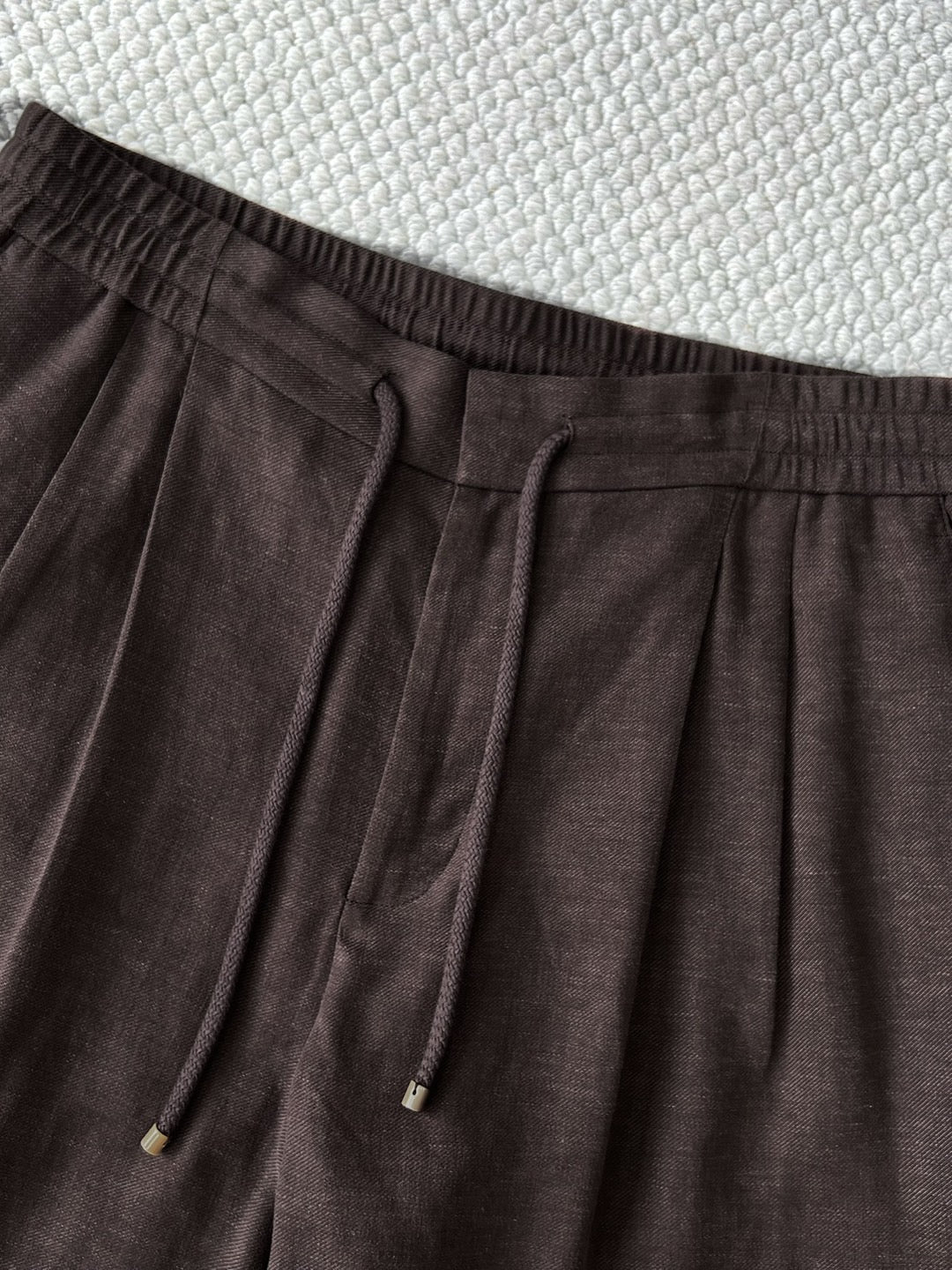 Brunello Cucinel! Bermuda shorts with drawstring