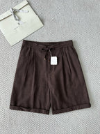 Brunello Cucinel! Bermuda shorts with drawstring