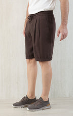 Brunello Cucinel! Bermuda shorts with drawstring