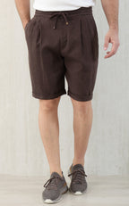 Brunello Cucinel! Bermuda shorts with drawstring