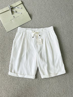 Brunello Cucinel! Bermuda shorts with drawstring
