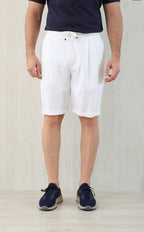Brunello Cucinel! Bermuda shorts with drawstring