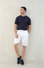 Brunello Cucinel! Bermuda shorts with drawstring