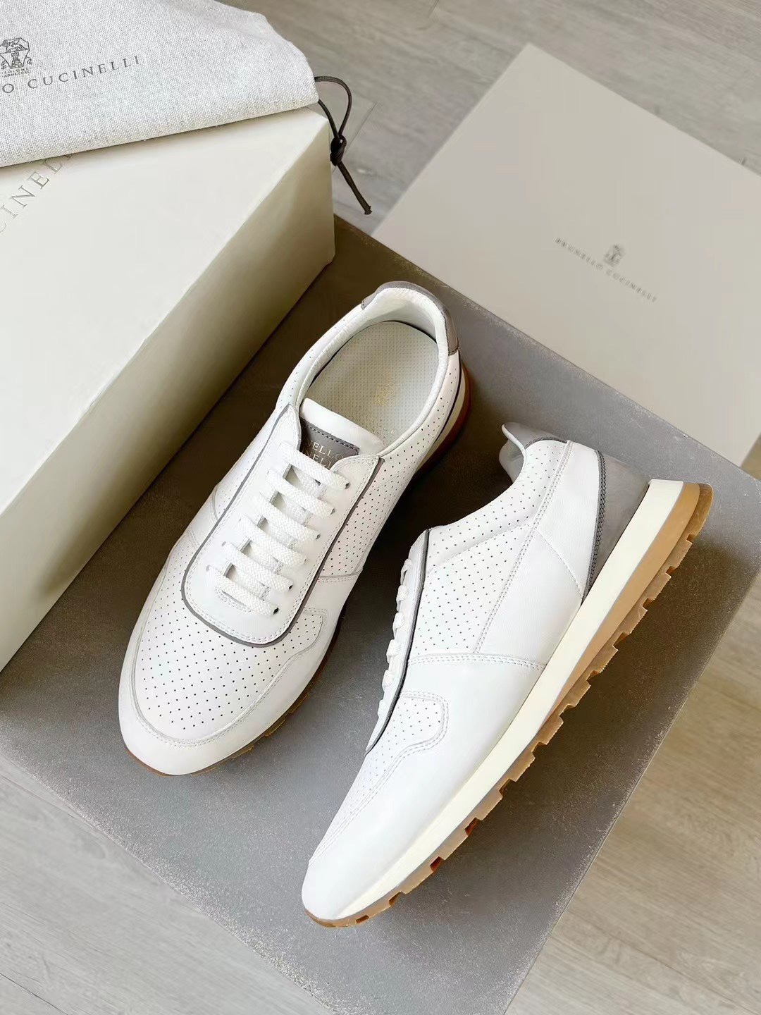 Brunello Cucinel! Low-top Runner Sneakers