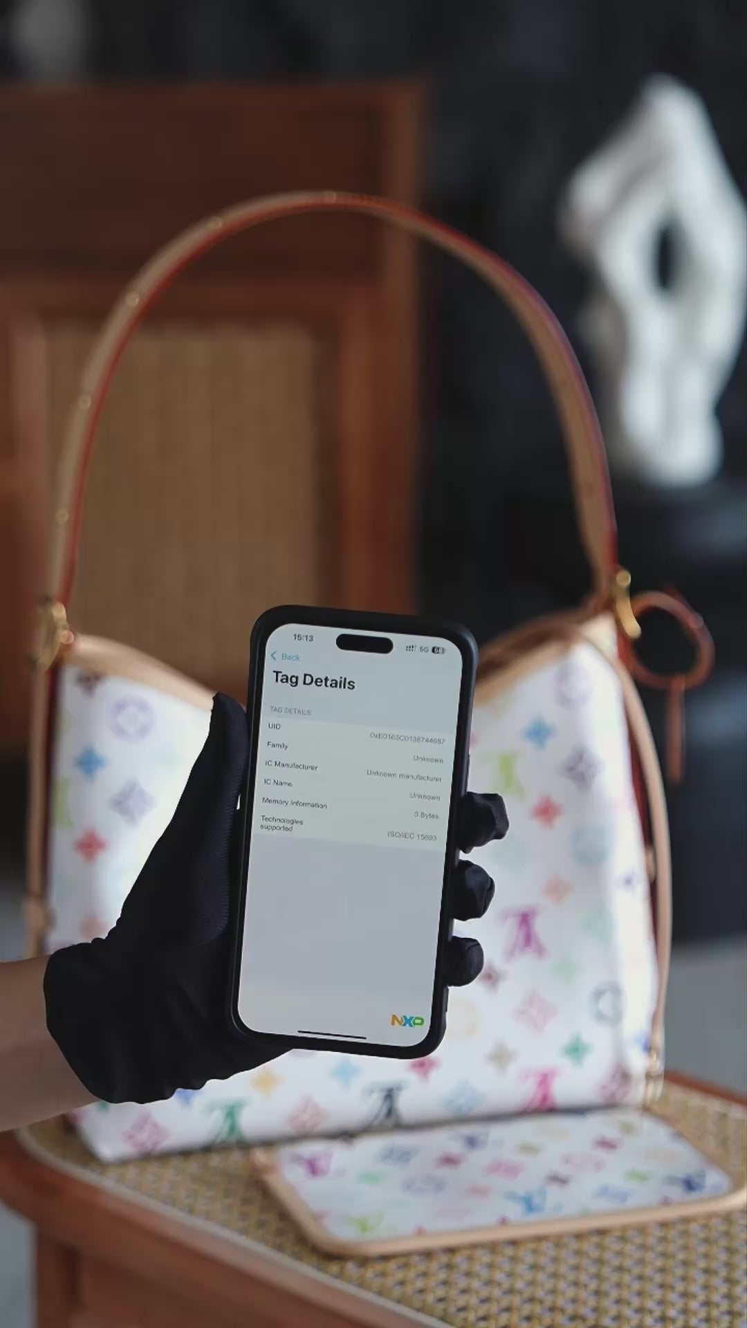 حقيبة يد مونوغرام من LV x TM CarryAll PM