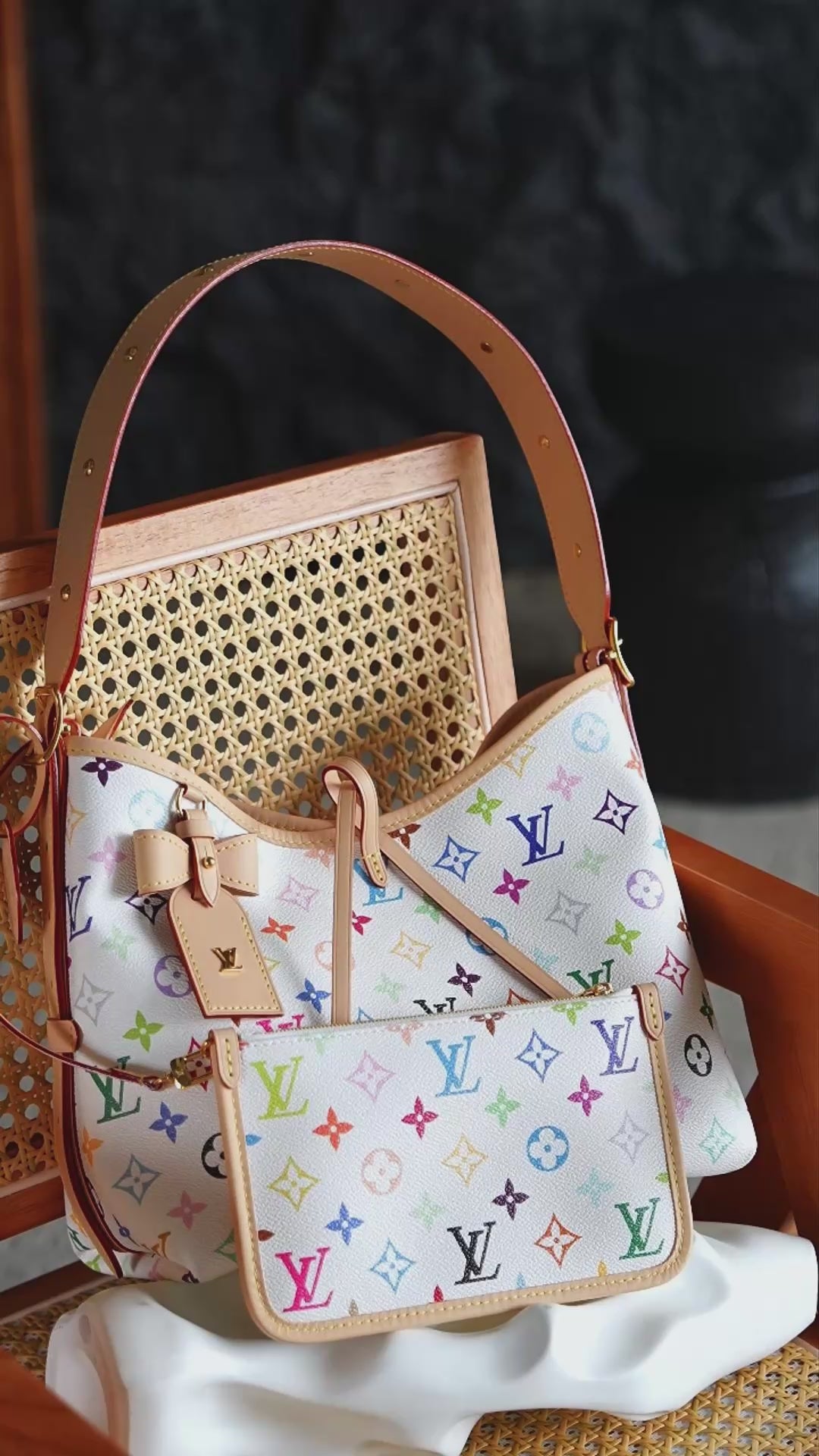 حقيبة يد مونوغرام من LV x TM CarryAll PM