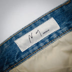 Acne Studi! remake selvedge tapered 5 pocket jeans