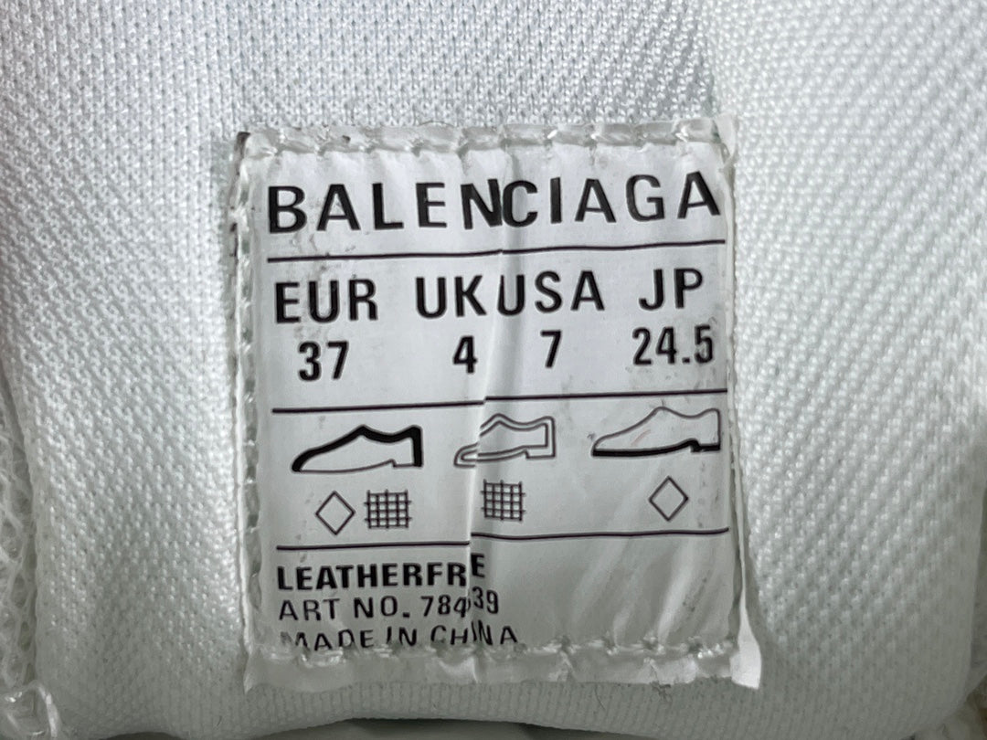 Balenciag! Cargo Round Toe Lace-Up Sneaker
