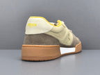 Fend! Match Low Top Suede 'Yellow Beige'