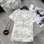 Dio! round neck short-sleeved T-shirt