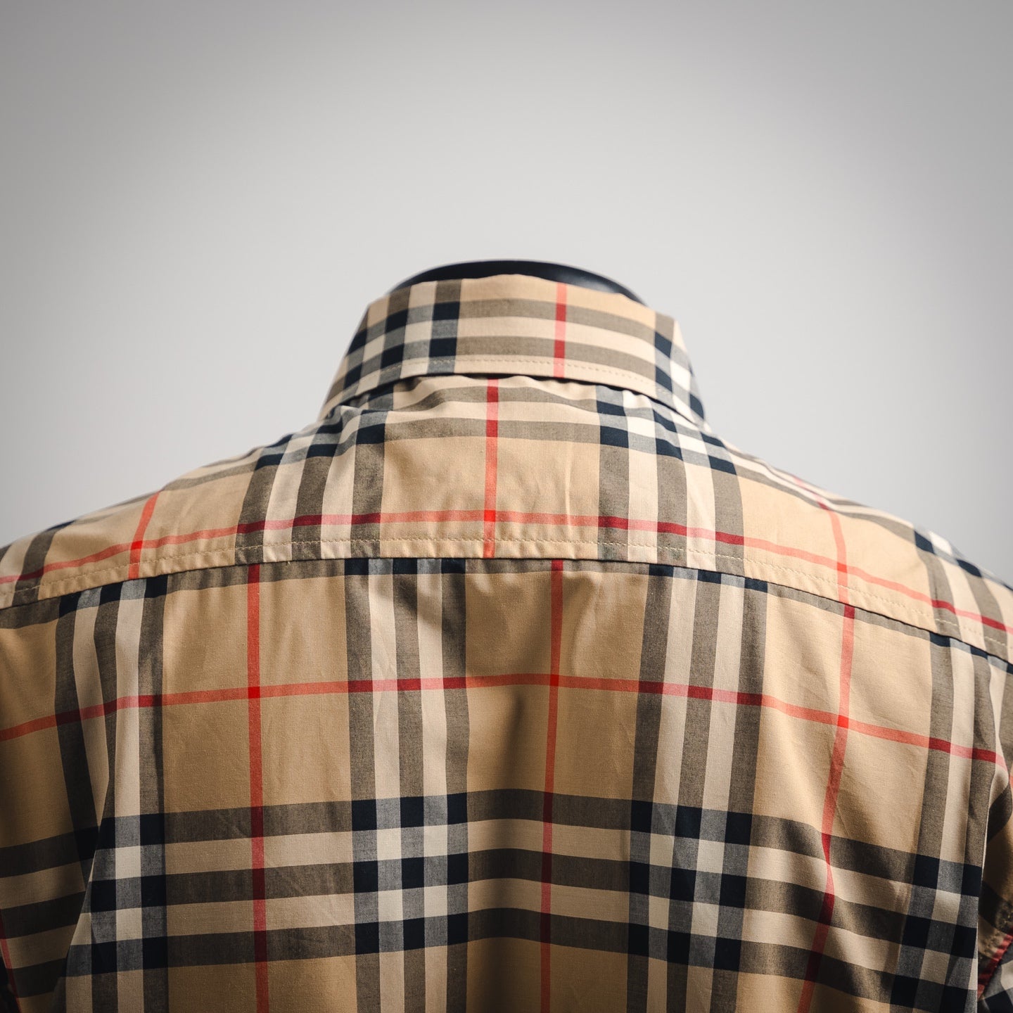 Burberr! Regular Fit Check Cotton Shirt