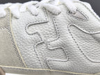 Fend! Match Sneakers White Suede Low Tops