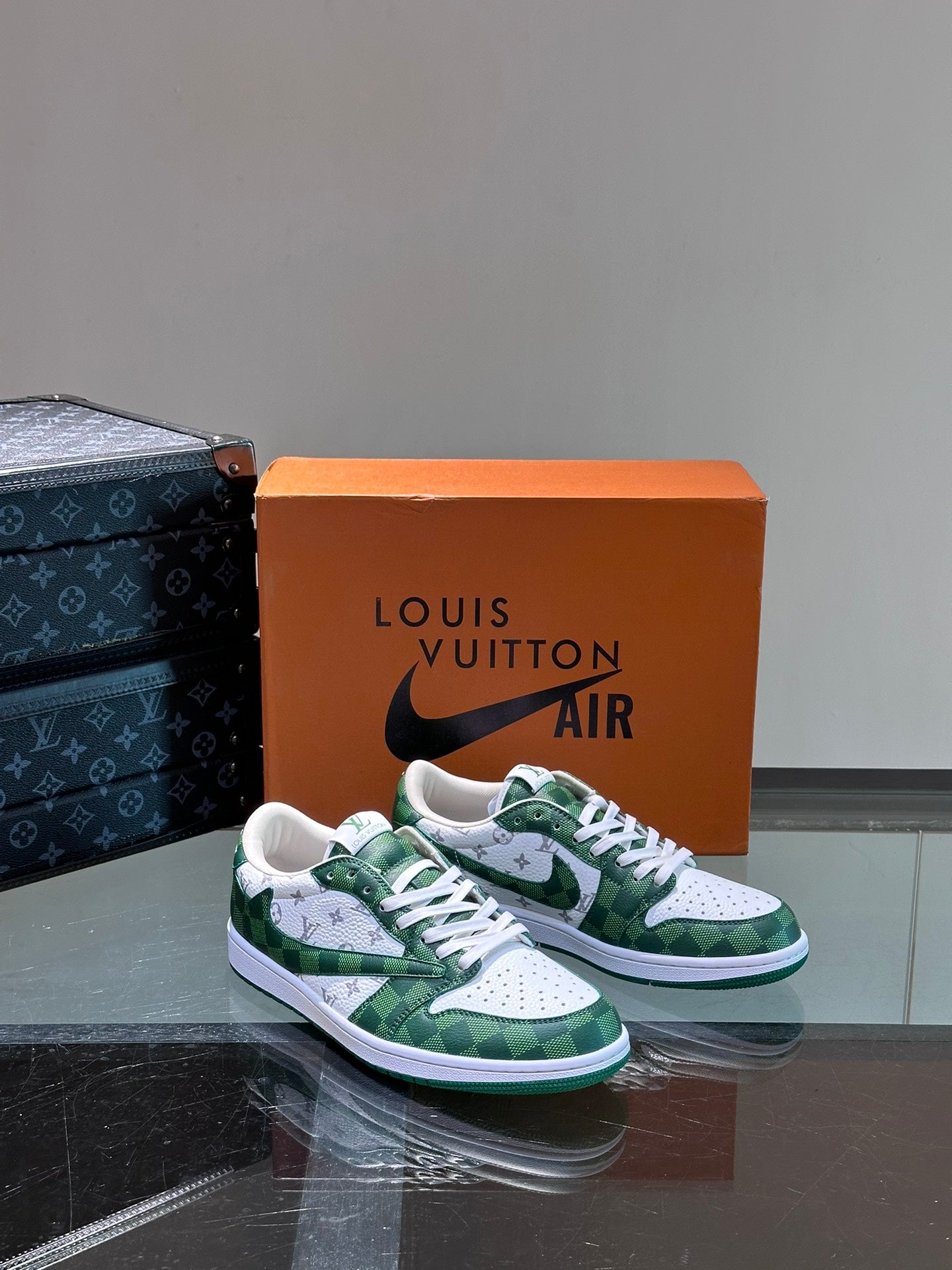 LV x Nike Dunk Low Sneaker