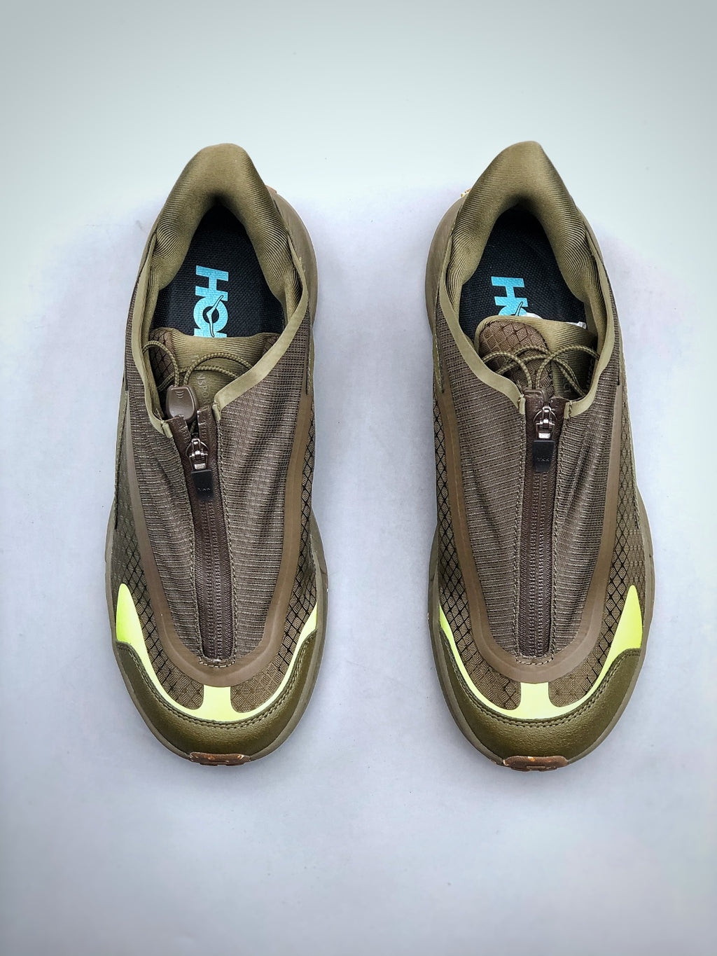 Hok! One One Project Transport in Pastel brown Sneaker