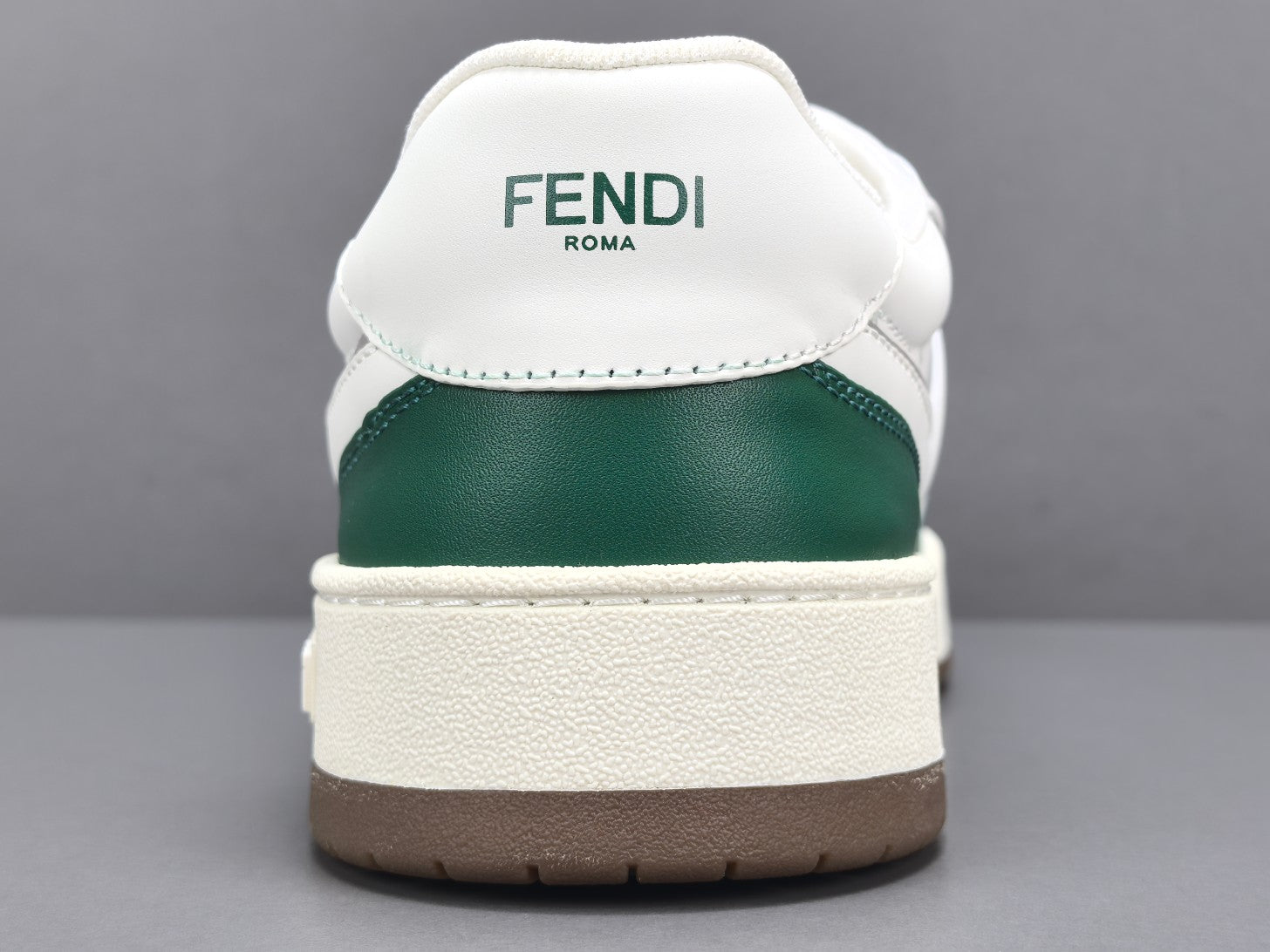 Fend! Match Sneakers FF Jacquard White Suede Fabric Low Tops