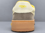 Fend! Match Low Top Suede 'Yellow Beige'