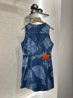 Fendi Blue Denim Dress