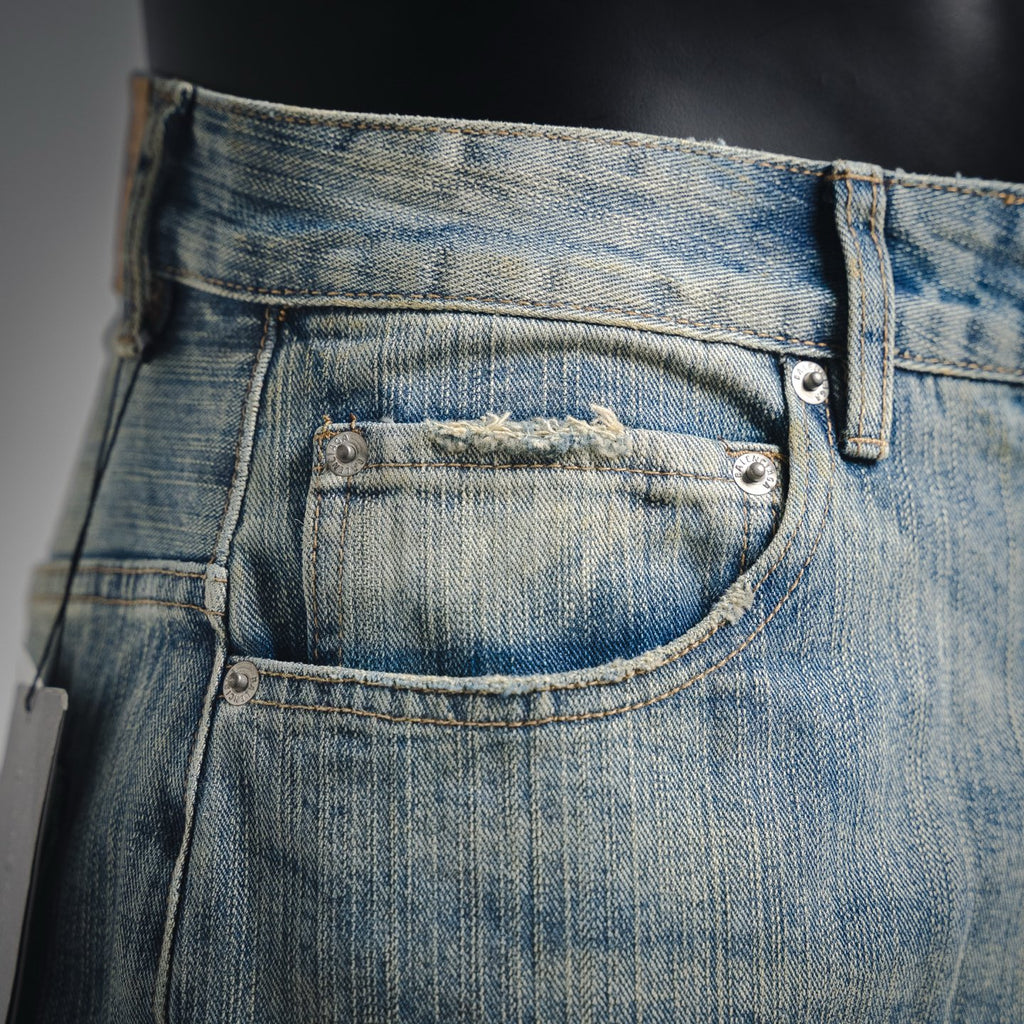 Balencia! Baggy Jeans Ring Denim