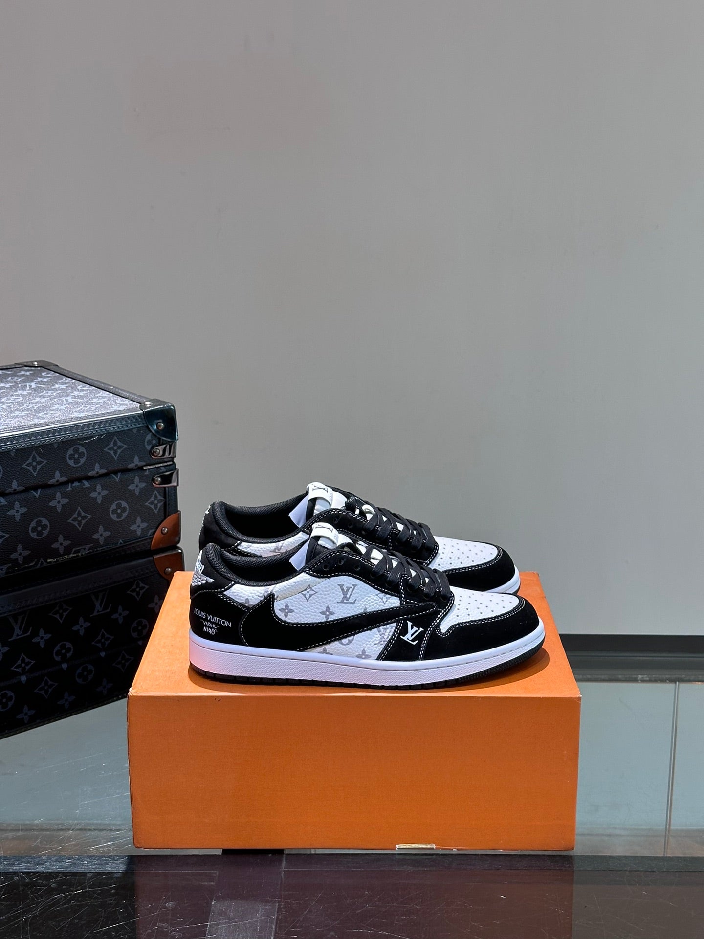 LV x Nike Dunk Low Sneaker