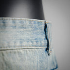 Acne Studi! remake selvedge tapered 5 pocket jeans