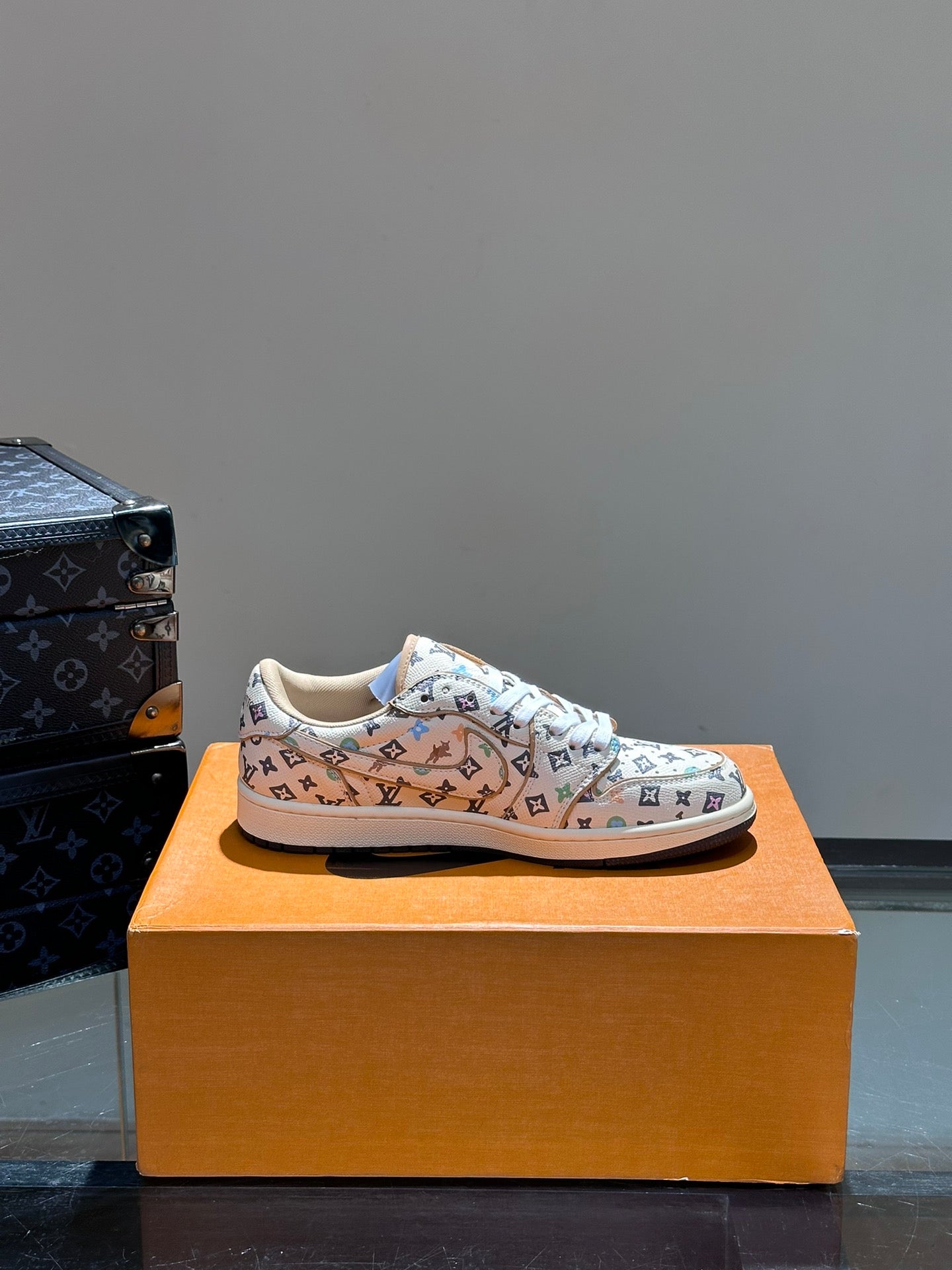 LV x Nike Dunk Low Sneaker